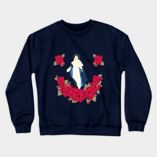 Fiesta de santa Rosa. Saint Rose of Lima Crewneck Sweatshirt